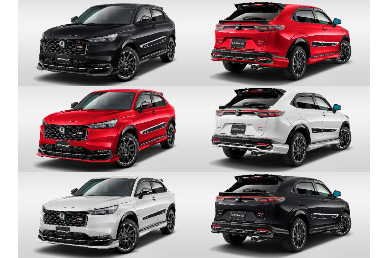 4WDも加えたスポーティな“RS”が『ホンダ・ヴェゼル』に新設定。無限パーツも順次発売へ