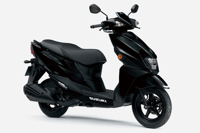 スズキ、軽二輪スクーター『アヴェニス125』のカラーを一新した最新モデルを発表。10月28日より発売