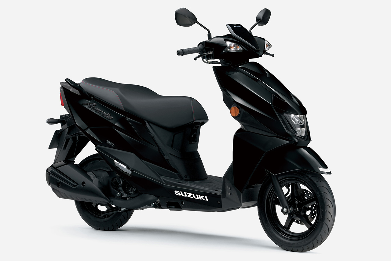 スズキ、軽二輪スクーター『アヴェニス125』のカラーを一新した最新モデルを発表。10月28日より発売