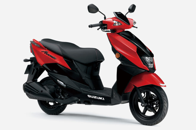 スズキ、軽二輪スクーター『アヴェニス125』のカラーを一新した最新モデルを発表。10月28日より発売