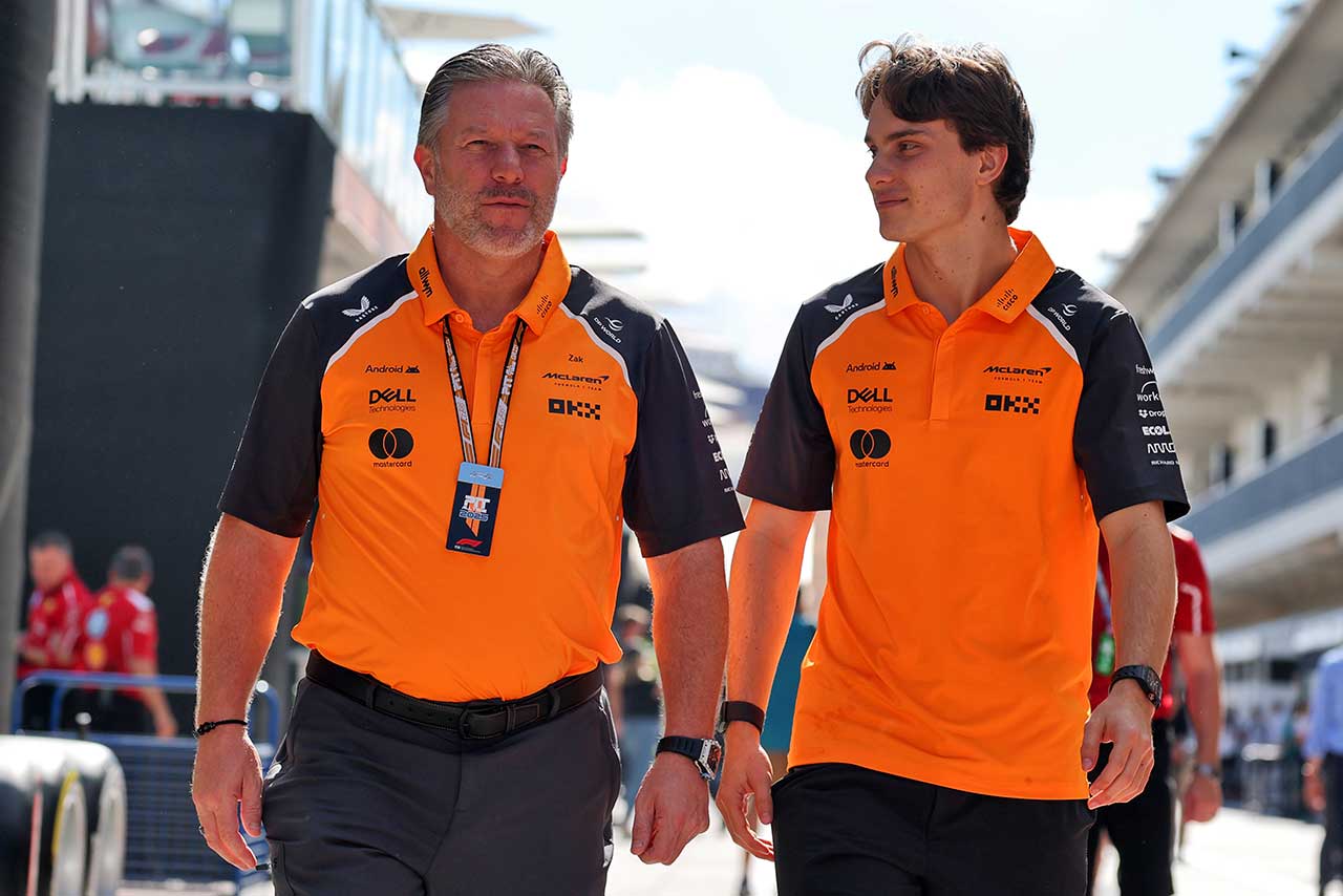 ザク・ブラウン＆オスカー・ピアストリ（マクラーレン）