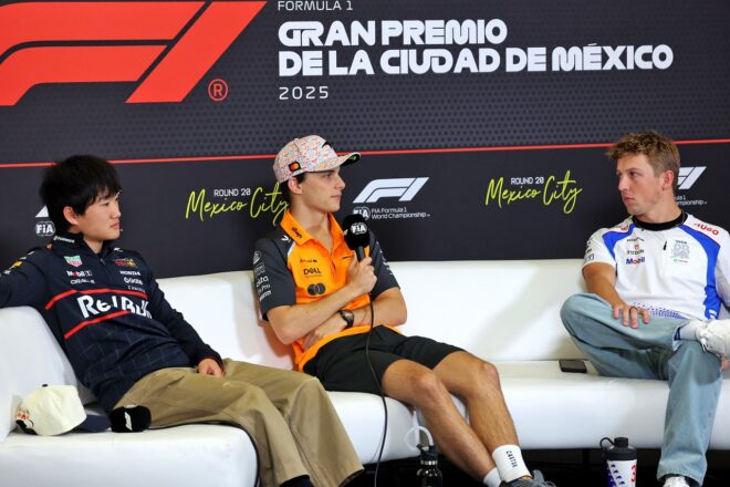 2025年F1第20戦メキシコGP木曜記者会見