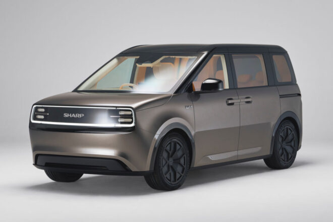 シャープがコンパクトミニバンサイズのBEVコンセプト第二弾を発表。ジャパンモビリティショー2025で初公開へ