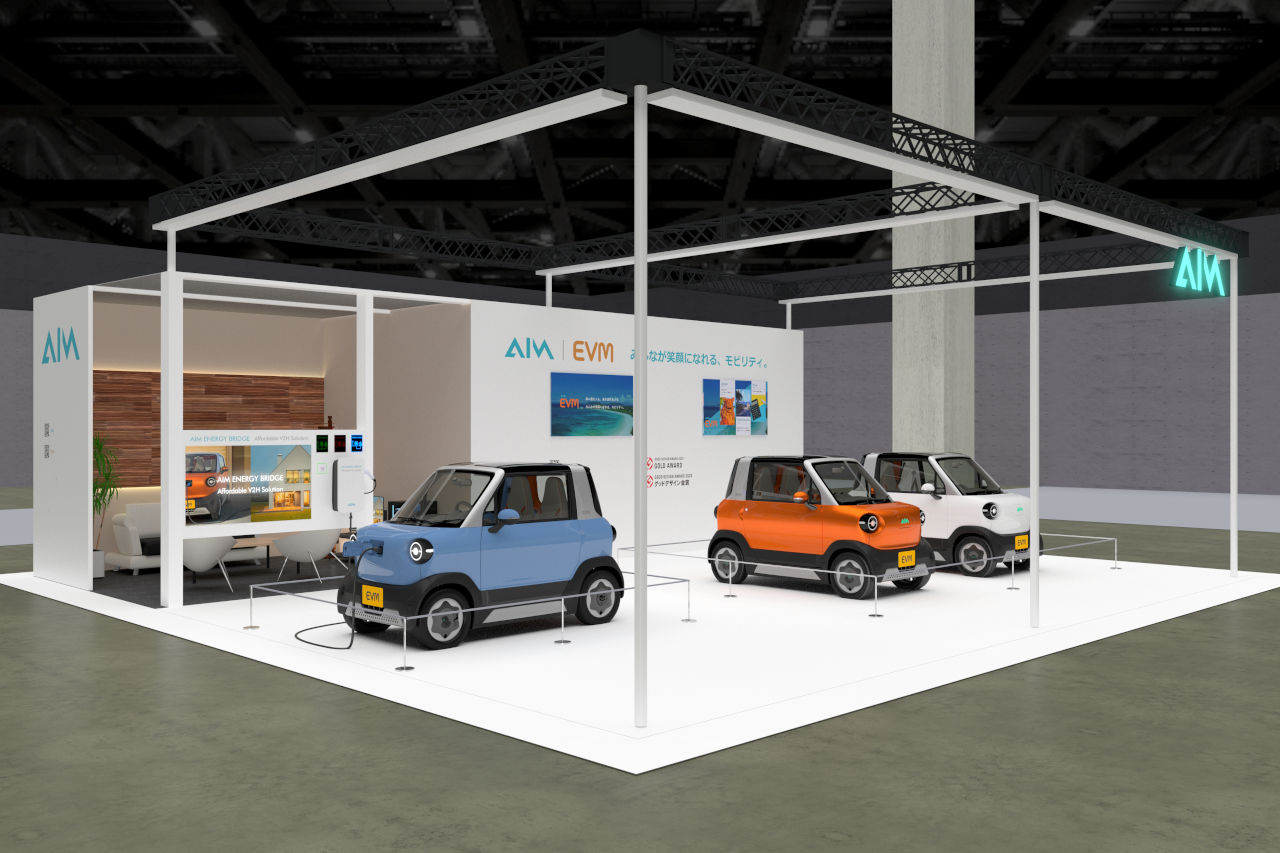 エイムが2度目の出展。モビリティショー2025で地域と暮らしに寄り添うモビリティソリューションを提案