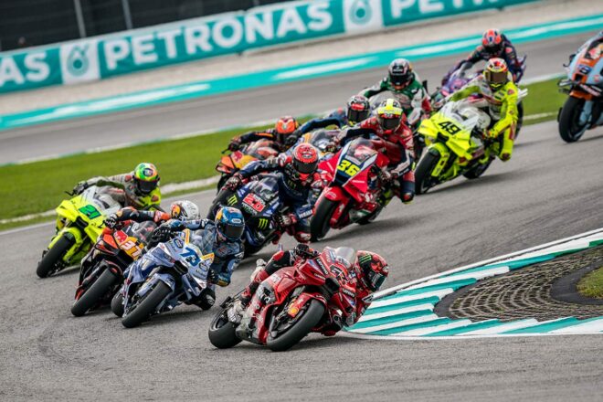 2025MotoGP第20戦マレーシアGP スプリント オープニングラップ