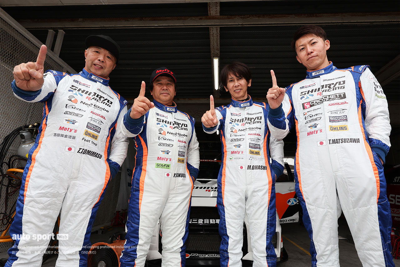 冨桝朋広／菊地靖／大橋正澄／松沢隆弘（新菱オートDXL☆ネオグローブEVO X）