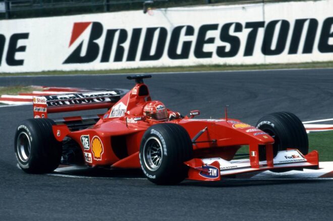 2000年F1　ミハエル・シューマッハー（フェラーリ）