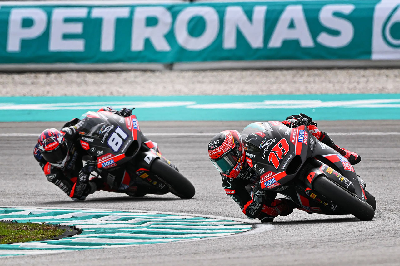 【順位結果】2025Moto2第20戦マレーシアGP 決勝