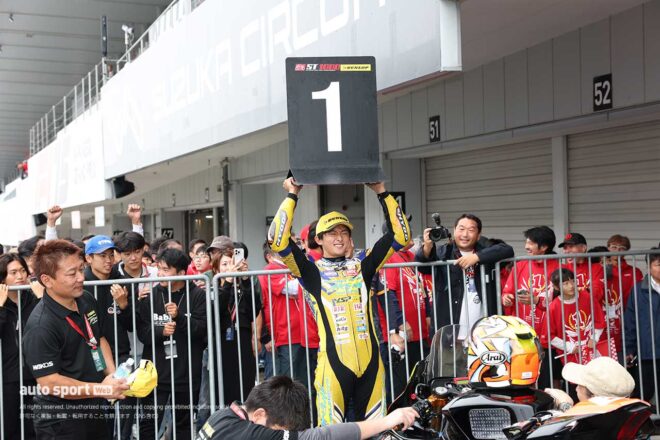 井手がクラス初優勝。羽田は3位でチャンピオン獲得／2025全日本ロード第7戦鈴鹿 ST1000 決勝