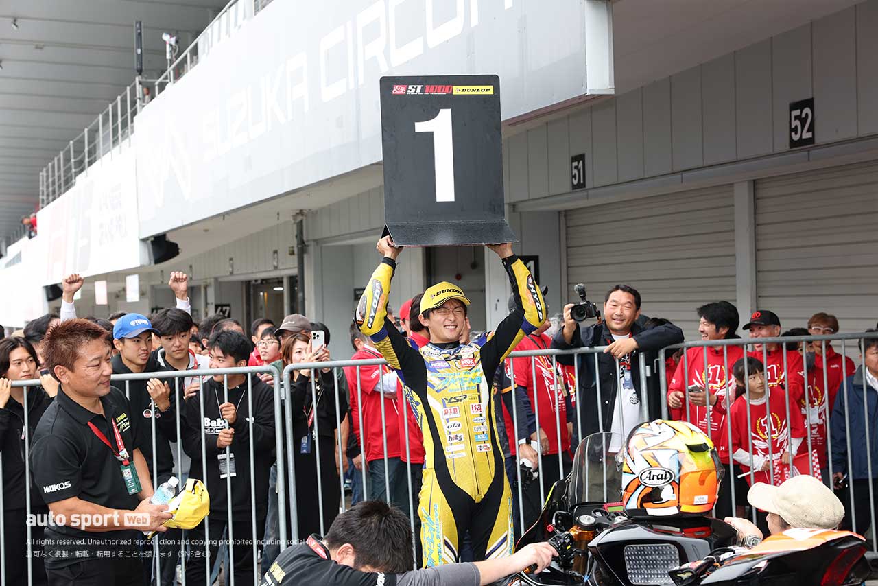 井手がクラス初優勝。羽田は3位でチャンピオン獲得／2025全日本ロード第7戦鈴鹿 ST1000 決勝
