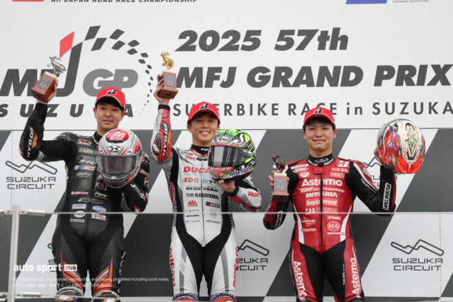 水野涼が連勝で最終戦を制し、鈴鹿連勝記録を6に伸ばす／2025全日本ロード第7戦鈴鹿 JSB1000 レース2