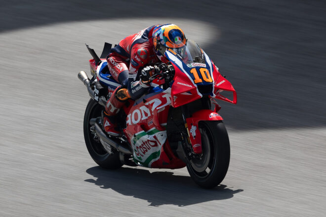 ルカ・マリーニ（ホンダHRCカストロール）／2025MotoGP第20戦マレーシアGP