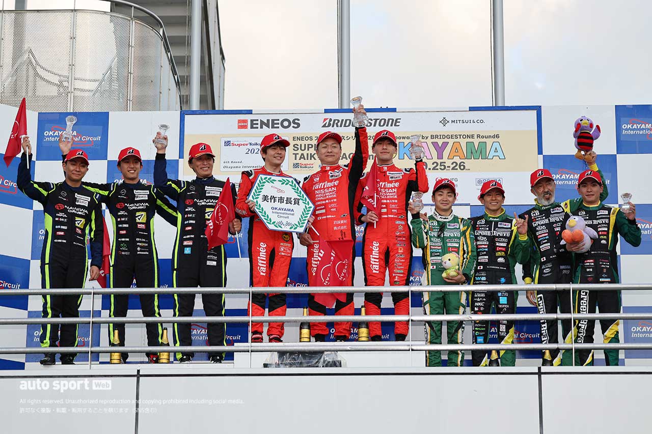 2025スーパー耐久第6戦岡山 ST-Zクラス表彰式