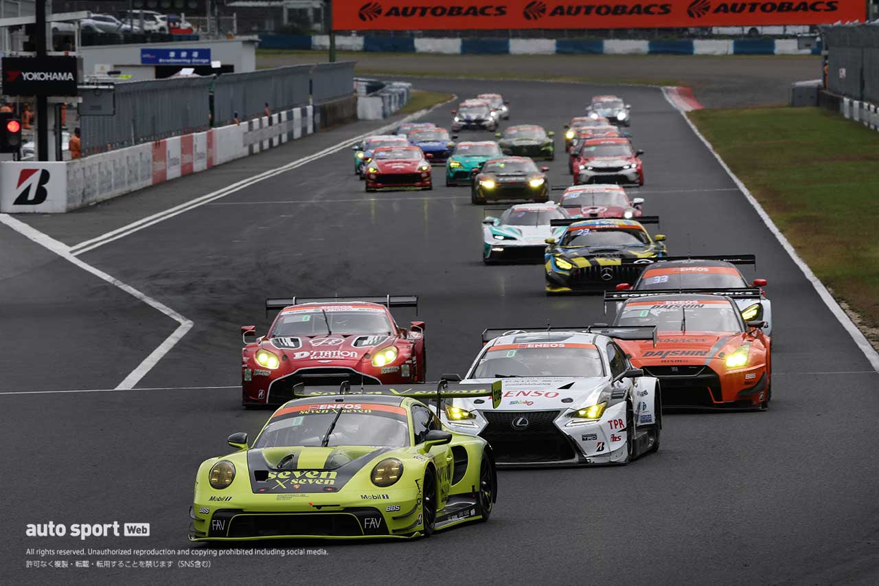 2025スーパー耐久第6戦岡山 グループ1決勝スタート