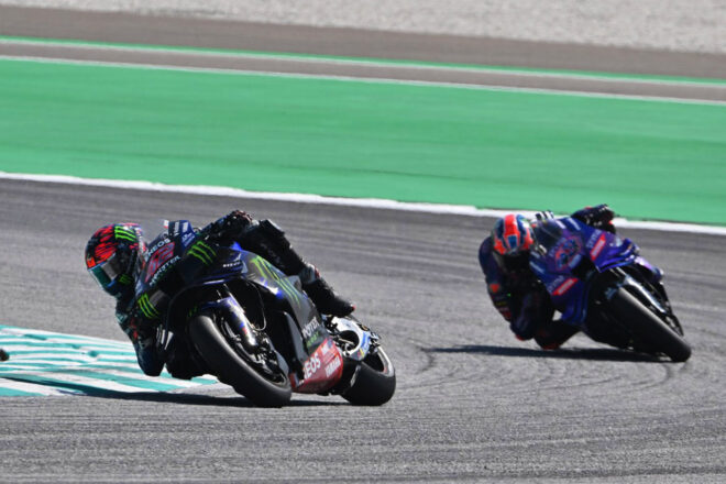 クアルタラロ、中盤に順位下げるも「最大限ハイペースを目指した」／第20戦マレーシアGP