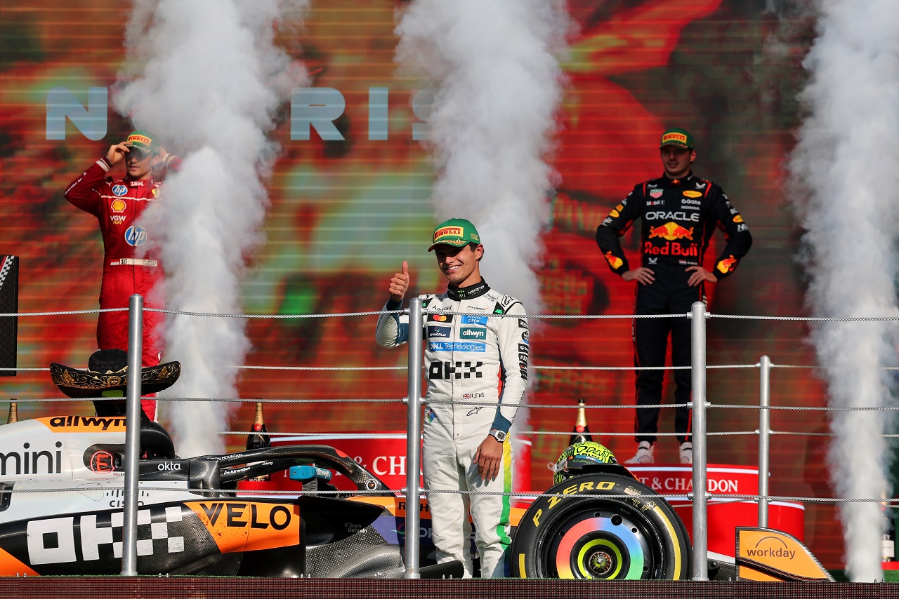 ランド・ノリス（マクラーレン）が優勝