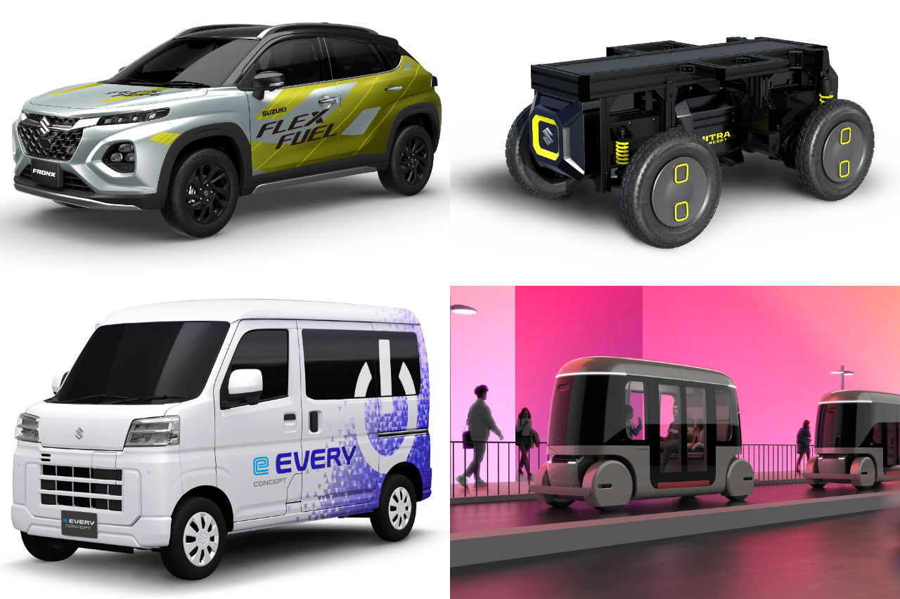『バンバン』がEVで復活!? スズキ、市販予定の二輪・四輪車などワクワクするモデル群をモビリティショー2025に出品