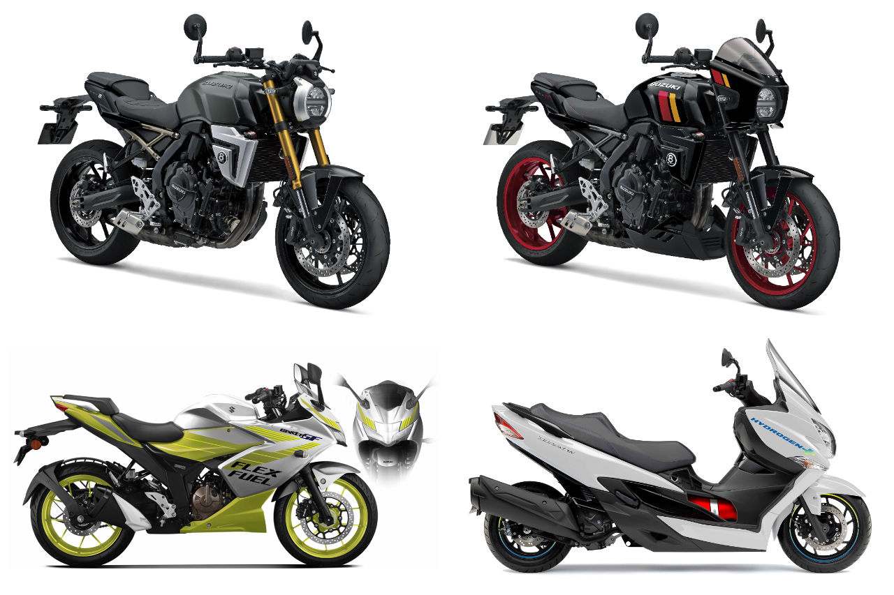 『バンバン』がEVで復活!? スズキ、市販予定の二輪・四輪車などワクワクするモデル群をモビリティショー2025に出品