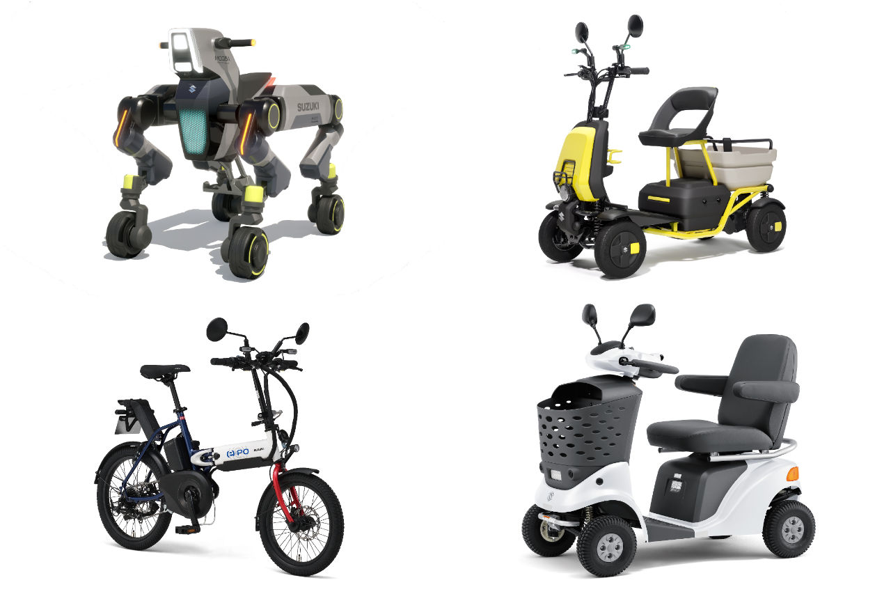 『バンバン』がEVで復活!? スズキ、市販予定の二輪・四輪車などワクワクするモデル群をモビリティショー2025に出品