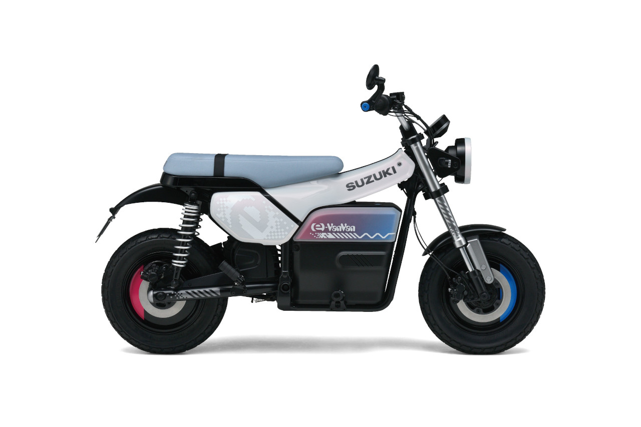 『バンバン』がEVで復活!? スズキ、市販予定の二輪・四輪車などワクワクするモデル群をモビリティショー2025に出品