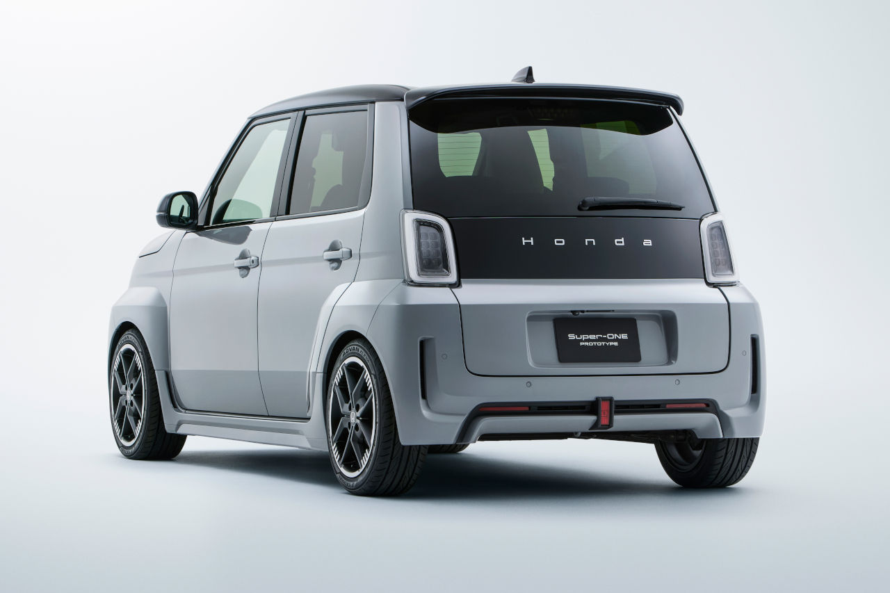 ホンダ、走りを楽しむ小型EV『スーパーワン』のプロトタイプを世界初公開。2026年発売予定