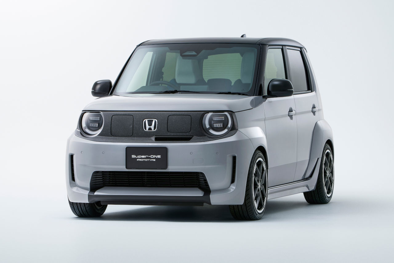 ホンダ、走りを楽しむ小型EV『スーパーワン』のプロトタイプを世界初公開。2026年発売予定