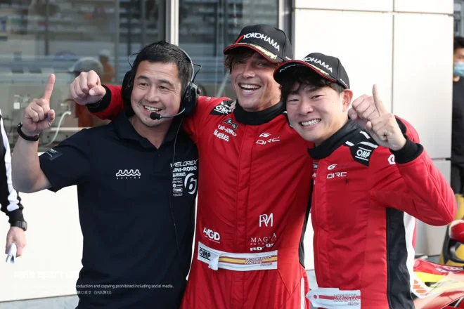 GT300コンビ対談 片山義章×ロベルト・メリ