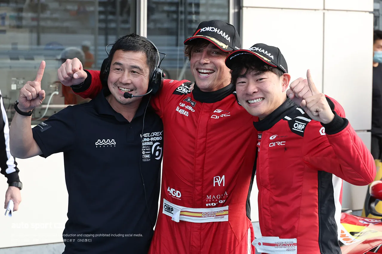 GT300コンビ対談 片山義章×ロベルト・メリ