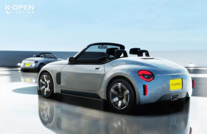 次期コペンはFR化確定!? ダイハツ、ジャパンモビリティショーでコンセプトモデル『K-OPEN』を初公開