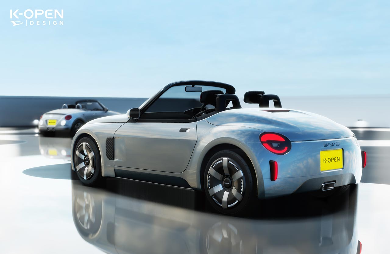 次期コペンはFR化確定!? ダイハツ、ジャパンモビリティショーでコンセプトモデル『K-OPEN』を初公開