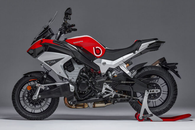 ビモータ、過給機付きアドベンチャーモデル『Tesi H2 TERA』の国内導入へ