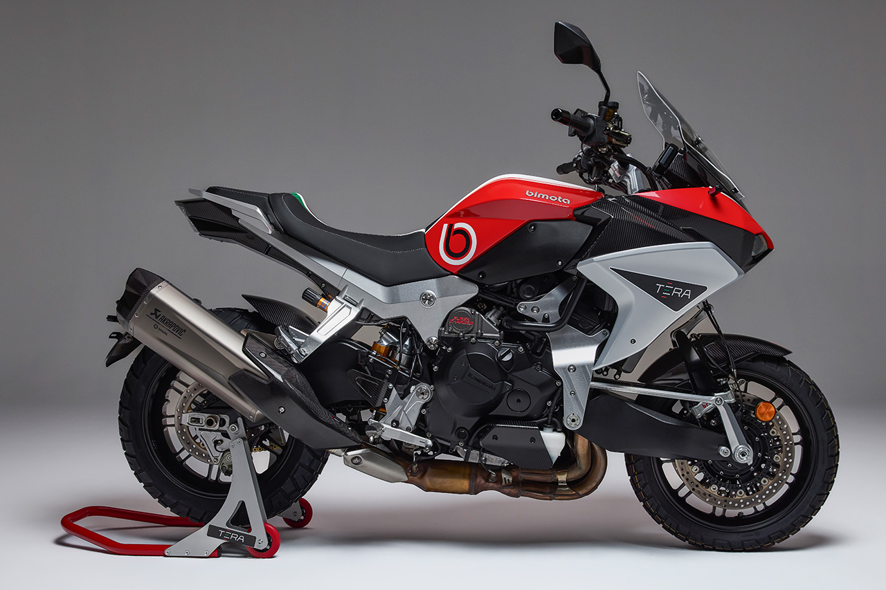 ビモータ、過給機付きアドベンチャーモデル『Tesi H2 TERA』の国内導入へ