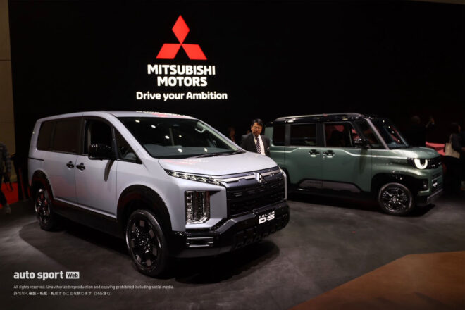 2025年冬発売の新型『ミツビシ・デリカD：5』登場。より力強いスタイリングと走破性を実現／ジャパンモビリティショー