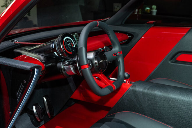 『VISION X-COUPE』は2ローターロータリーターボ＋PHEVで510馬力。マツダ、モビリティショーで2台を世界初公開