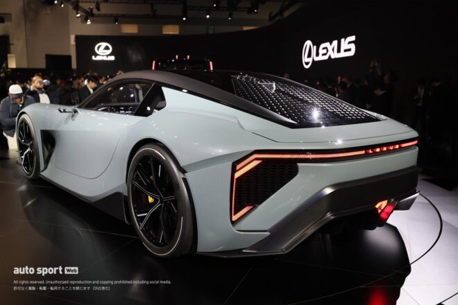 レクサス、国内初登場のスポーツコンセプト等ジャパンモビリティショーに出展。“ラグジュアリーブランド”の概念を問い直す