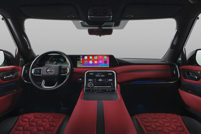 ニッサン、大型SUV『パトロール』の日本導入をモビリティショーで発表。アリアのマイナーチェンジモデルも初公開