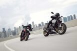 トライアンフ、新型トライデント800を世界初公開。新設計798cc3気筒エンジンで115PSを発揮