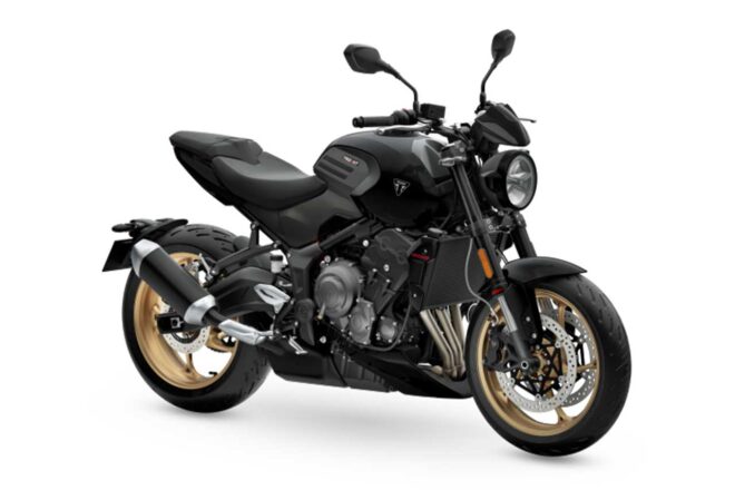トライアンフ、新型トライデント800を世界初公開。新設計798cc3気筒エンジンで115PSを発揮