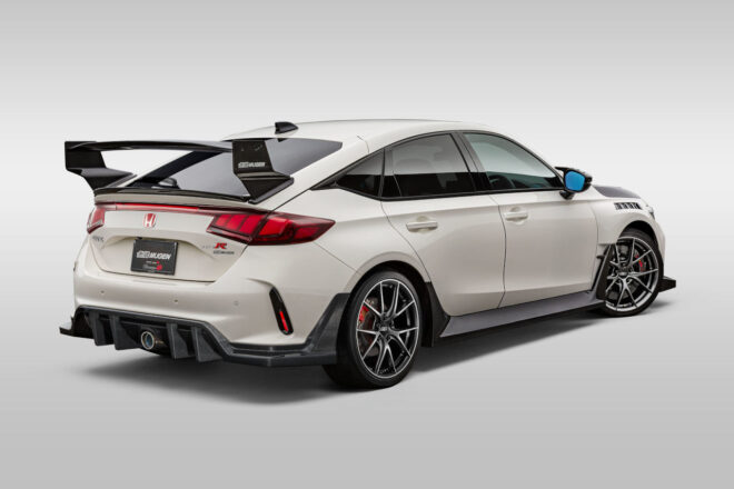 無限からシビック・タイプR用パーツ群『グループB』が登場。専用開発でサーキット走行に特化