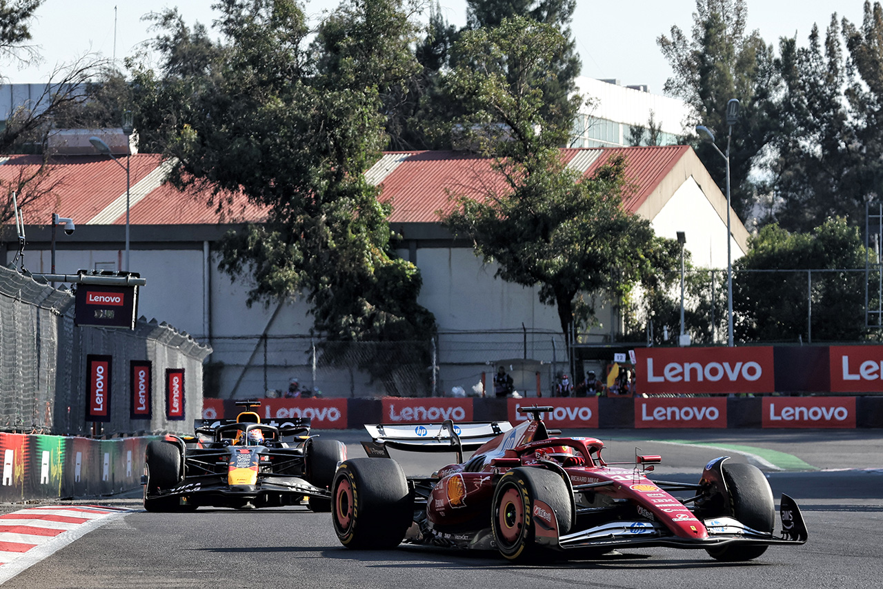 シャルル・ルクレール（フェラーリ）＆マックス・フェルスタッペン（レッドブル）