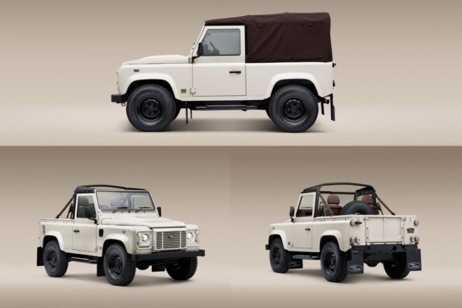 初代『ディフェンダー』に“室町”の名を持つ日本限定の特別仕様車“WORKS V8 MUROMACHI EDITION”