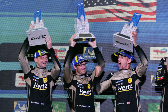 元F1王者ジェンソン・バトンの引退レース近づく。「以前からバーレーンのコースが好き。できる限り楽しむつもり」