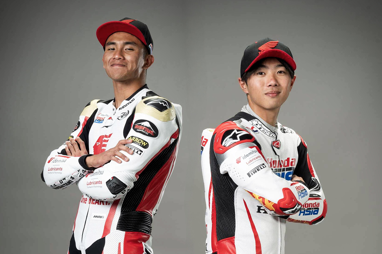 古里太陽が昇格。ホンダ・チーム・アジア、2026年のMoto2ラインアップを発表
