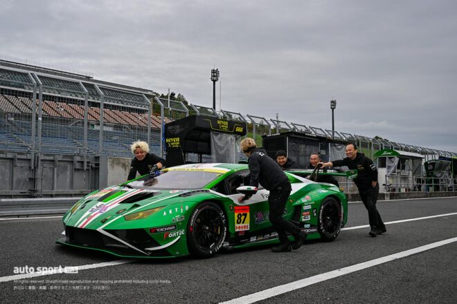 2025スーパーGT第8戦『MOTEGI GT 300km RACE GRAND FINAL』　10月31日 搬入日の様子