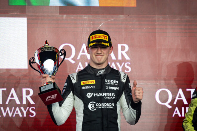 2025年FIA F2第13戦ルサイル　アレクサンダー・ダン（ロダン・モータースポーツ）