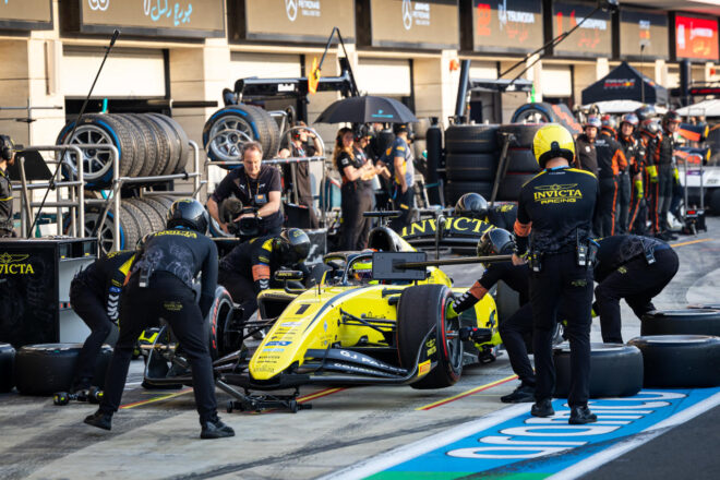 2025年FIA F2第13戦ルサイル　レオナルド・フォルナローリ（インビクタ・レーシング）