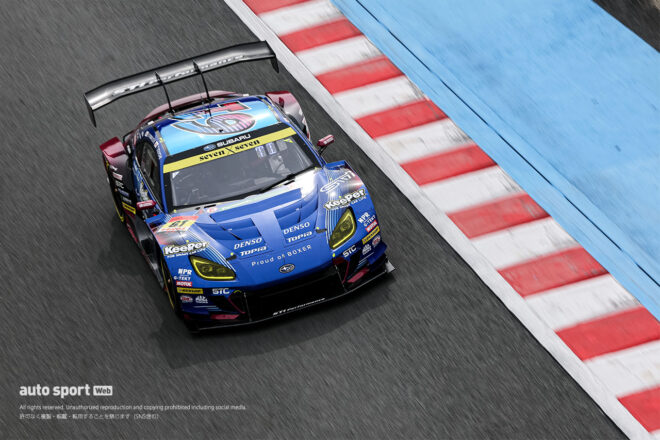 「『EJエンジン、いいじぇ～』と言えるように」井口＆山内コンビがEJ20引退レースに向け意気込み【スーパーGT第8戦もてぎGT300予選会見】