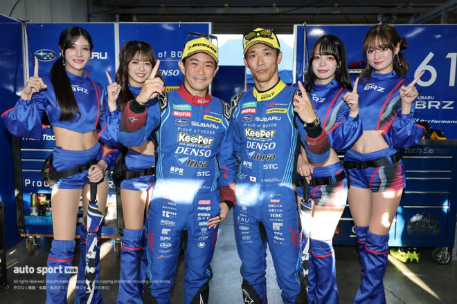 「『EJエンジン、いいじぇ～』と言えるように」井口＆山内コンビがEJ20引退レースに向け意気込み【スーパーGT第8戦もてぎGT300予選会見】