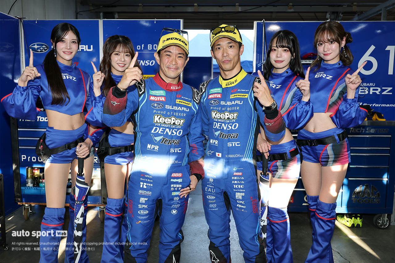 「『EJエンジン、いいじぇ～』と言えるように」井口＆山内コンビがEJ20引退レースに向け意気込み【スーパーGT第8戦もてぎGT300予選会見】