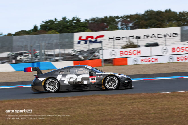 2026年からのGT500ニューウェポン・ホンダHRC・プレリュードGTがもてぎに見参！ 牧野任祐の手によりデモラン